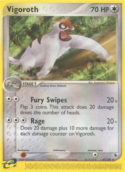 Vigoroth (47/109) [EX: Ruby & Sapphire] | Gear Gaming Bentonville