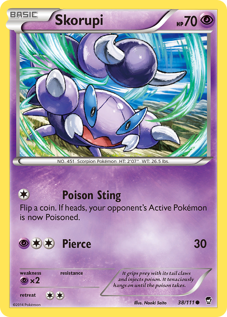 Skorupi (38/111) [XY: Furious Fists] | Gear Gaming Bentonville