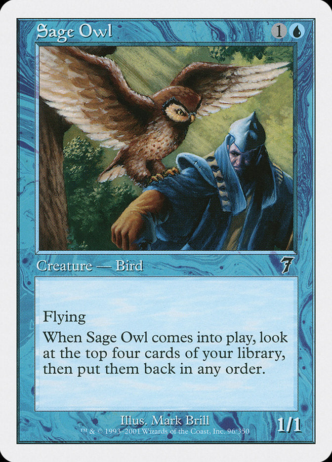 Sage Owl [Seventh Edition] | Gear Gaming Bentonville