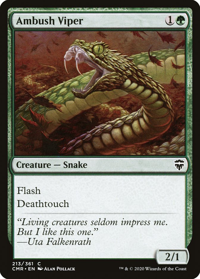Ambush Viper [Commander Legends] | Gear Gaming Bentonville