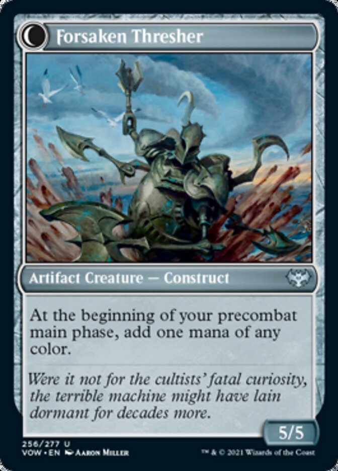 Foreboding Statue // Forsaken Thresher [Innistrad: Crimson Vow] | Gear Gaming Bentonville