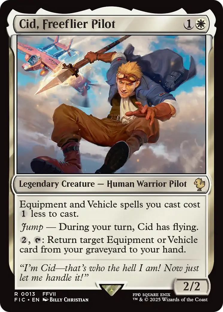 Cid, Freeflier Pilot [FINAL FANTASY Commander] | Gear Gaming Bentonville