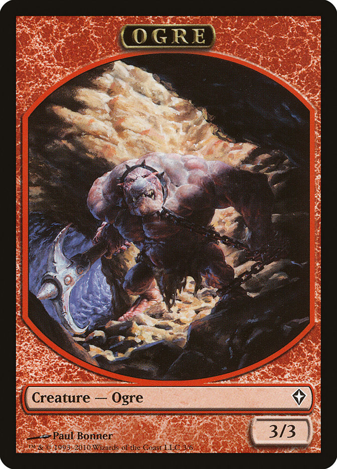 Ogre Token [Worldwake Tokens] | Gear Gaming Bentonville