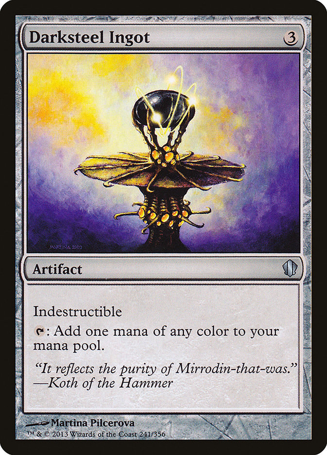 Darksteel Ingot [Commander 2013] | Gear Gaming Bentonville