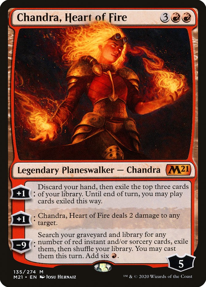 Chandra, Heart of Fire [Core Set 2021] | Gear Gaming Bentonville