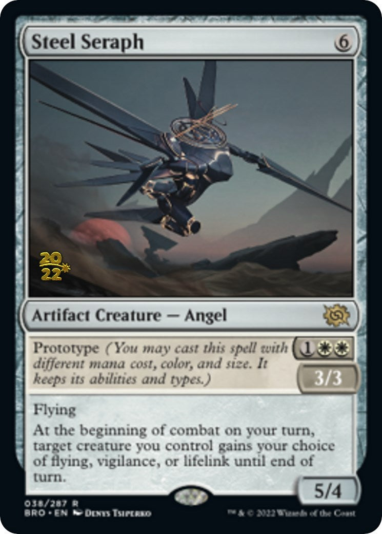 Steel Seraph [The Brothers' War Prerelease Promos] | Gear Gaming Bentonville