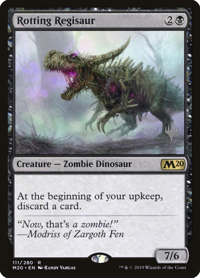 Rotting Regisaur (Promo Pack) [Core Set 2020 Promos] | Gear Gaming Bentonville