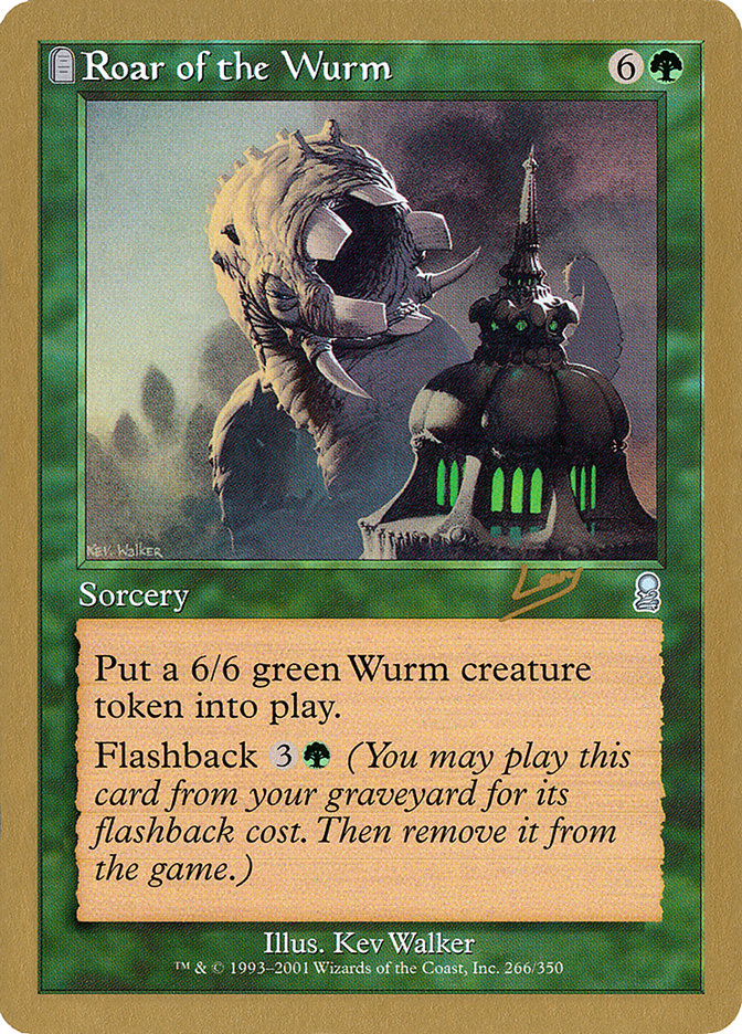 Roar of the Wurm (Raphael Levy) [World Championship Decks 2002] | Gear Gaming Bentonville