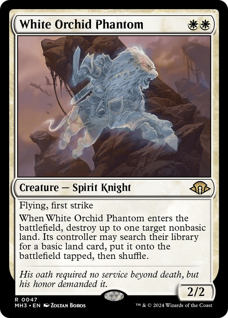 White Orchid Phantom [Modern Horizons 3] | Gear Gaming Bentonville