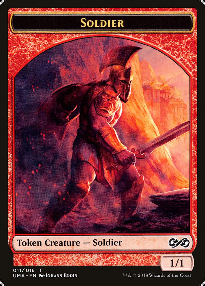 Soldier Token [Ultimate Masters Tokens] | Gear Gaming Bentonville