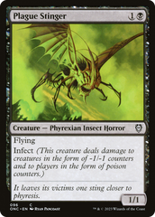 Plague Stinger [Phyrexia: All Will Be One Commander] | Gear Gaming Bentonville