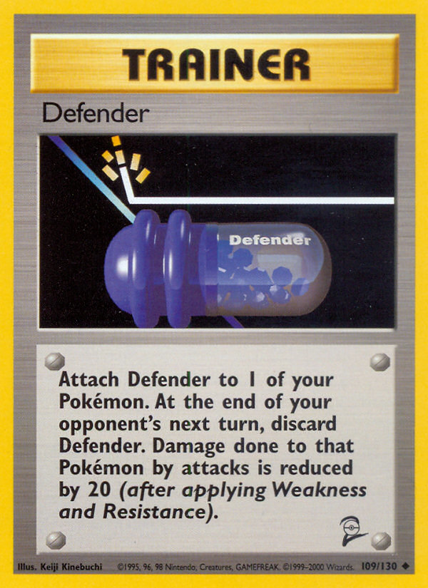 Defender (109/130) [Base Set 2] | Gear Gaming Bentonville