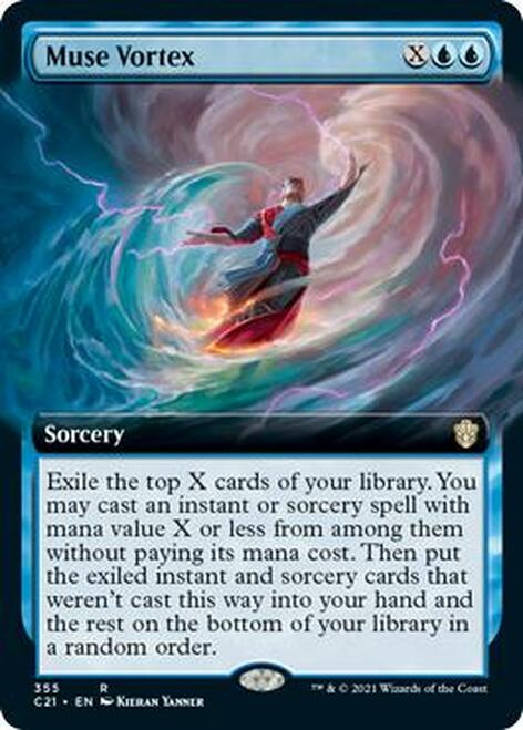 Muse Vortex (Extended Art) [Commander 2021] | Gear Gaming Bentonville