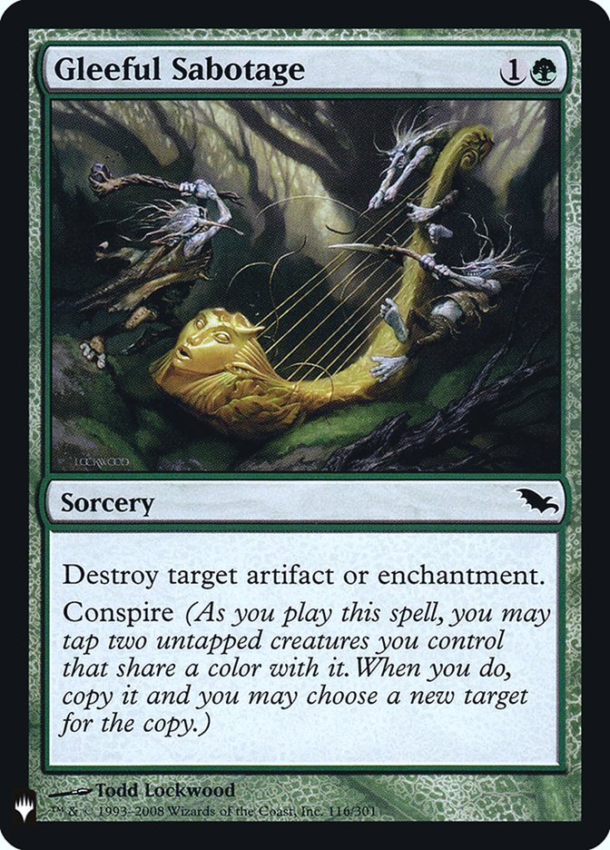 Gleeful Sabotage [Mystery Booster] | Gear Gaming Bentonville