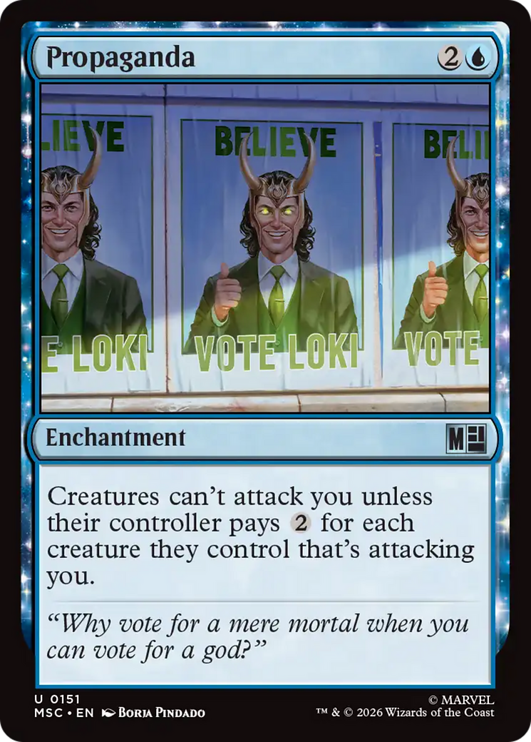 Propaganda (Surge Foil) [Marvel Super Heroes Commander] | Gear Gaming Bentonville