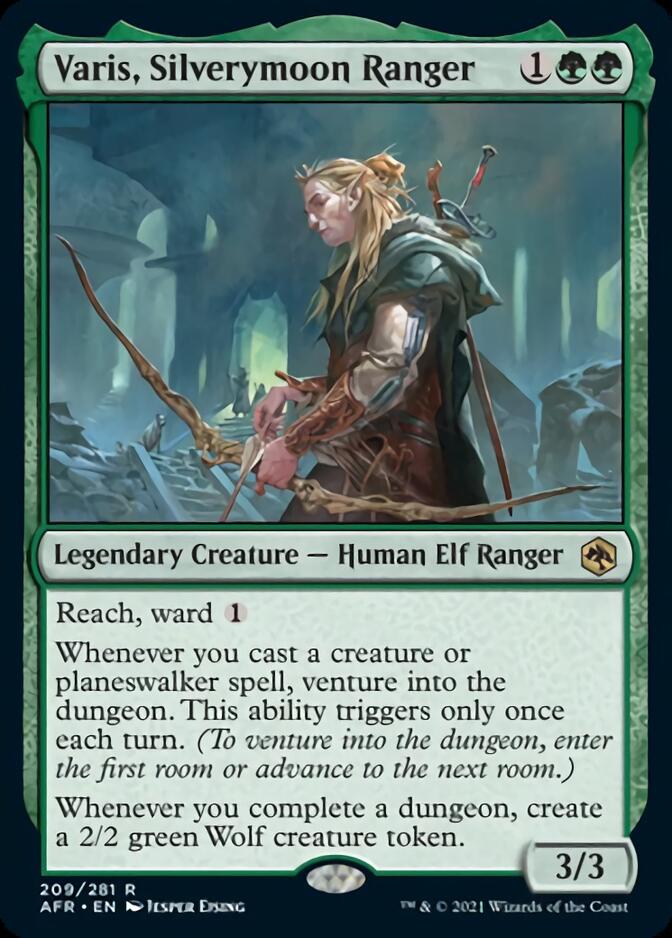 Varis, Silverymoon Ranger [Dungeons & Dragons: Adventures in the Forgotten Realms] | Gear Gaming Bentonville