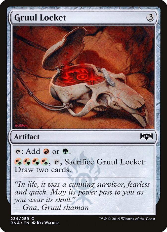 Gruul Locket [Ravnica Allegiance] | Gear Gaming Bentonville