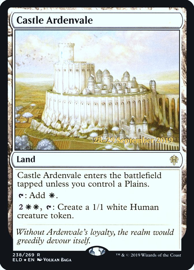 Castle Ardenvale [Throne of Eldraine Prerelease Promos] | Gear Gaming Bentonville