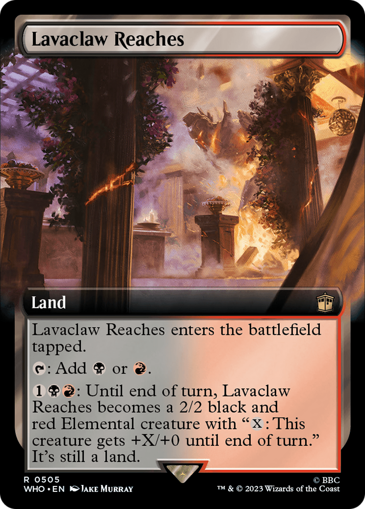Lavaclaw Reaches (Extended Art) [Doctor Who] | Gear Gaming Bentonville