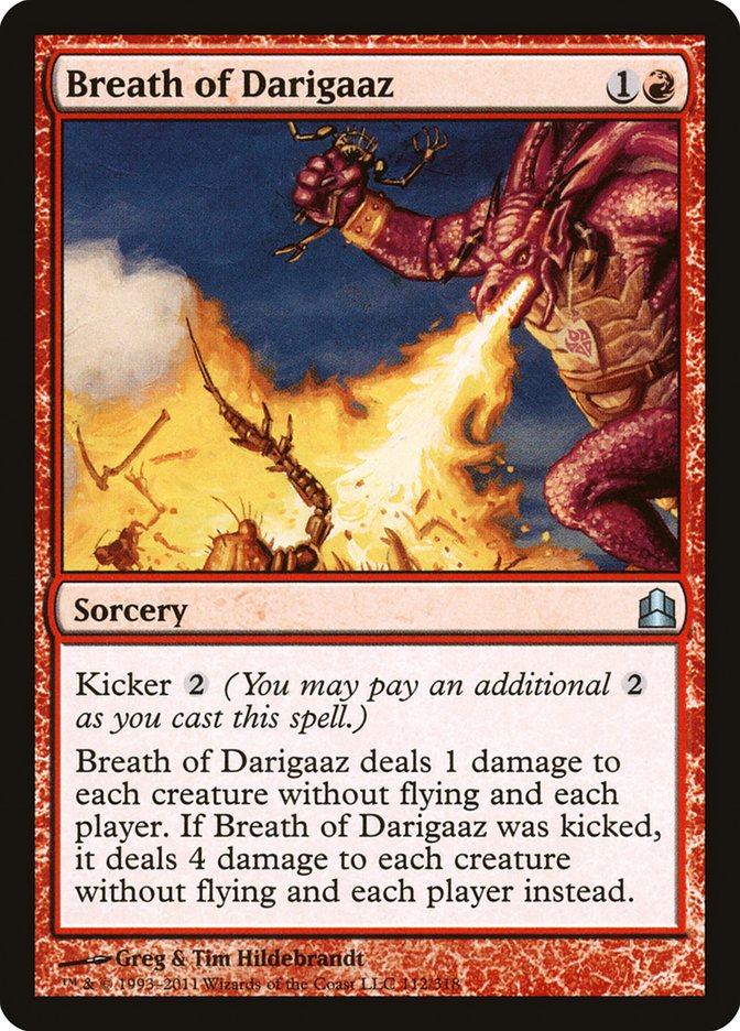 Breath of Darigaaz [Commander 2011] | Gear Gaming Bentonville