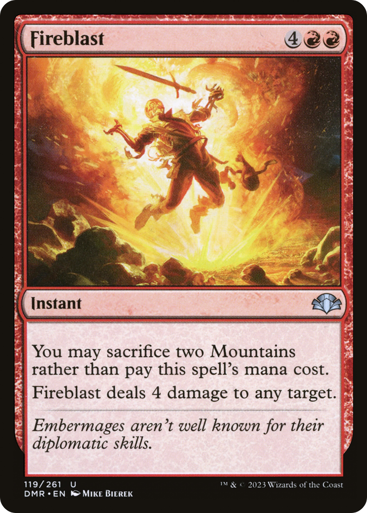 Fireblast [Dominaria Remastered] | Gear Gaming Bentonville