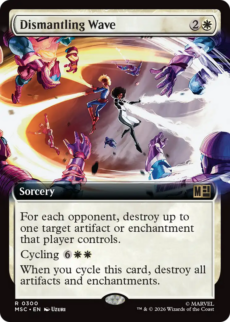 Dismantling Wave (Extended Art) [Marvel Super Heroes Commander] | Gear Gaming Bentonville