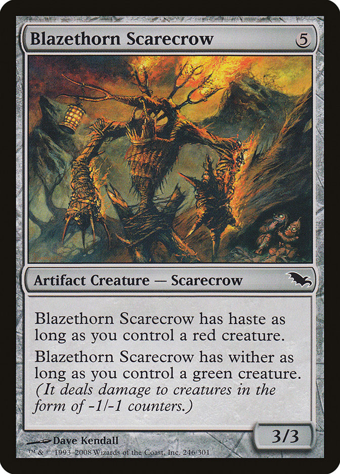 Blazethorn Scarecrow [Shadowmoor] | Gear Gaming Bentonville