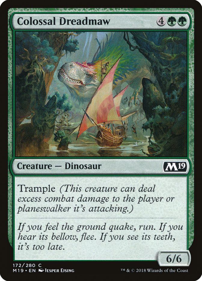 Colossal Dreadmaw [Core Set 2019] | Gear Gaming Bentonville