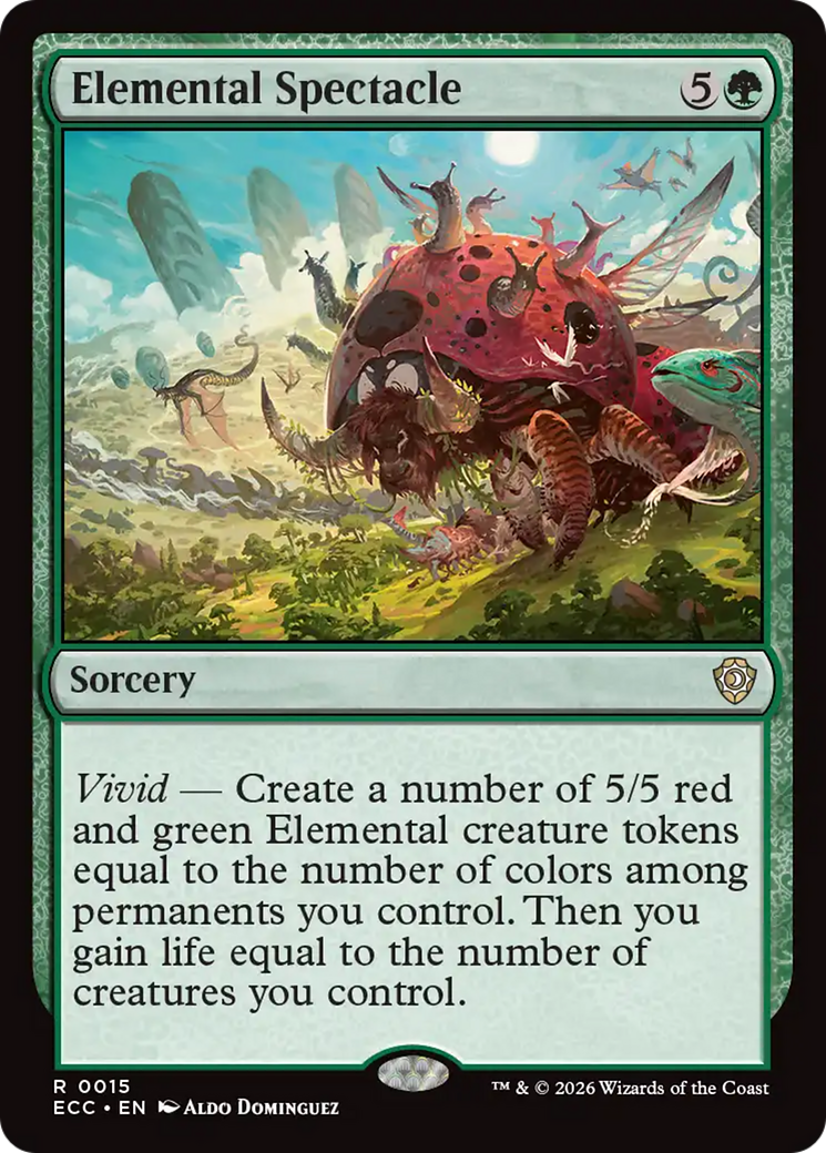 Elemental Spectacle [Lorwyn Eclipsed Commander] | Gear Gaming Bentonville