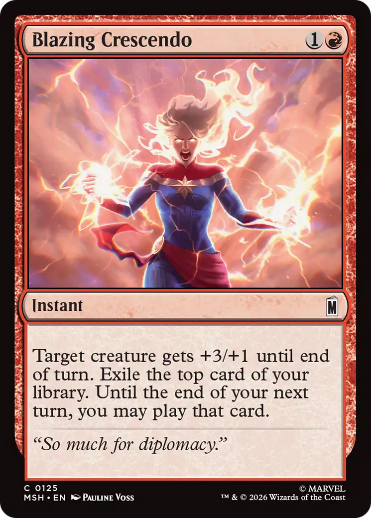 Blazing Crescendo [Marvel Super Heroes] | Gear Gaming Bentonville