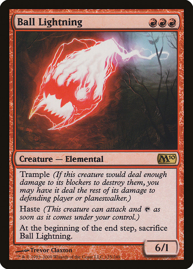 Ball Lightning [Magic 2010] | Gear Gaming Bentonville