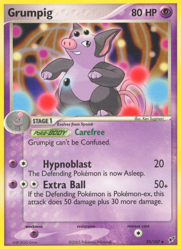Grumpig (32/107) [EX: Deoxys] | Gear Gaming Bentonville
