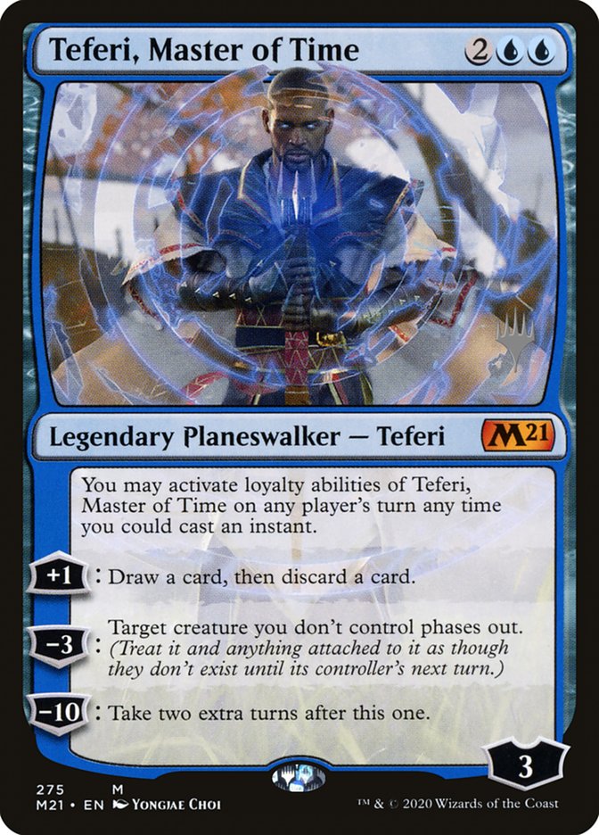 Teferi, Master of Time (Promo Pack) (275) [Core Set 2021 Promos] | Gear Gaming Bentonville