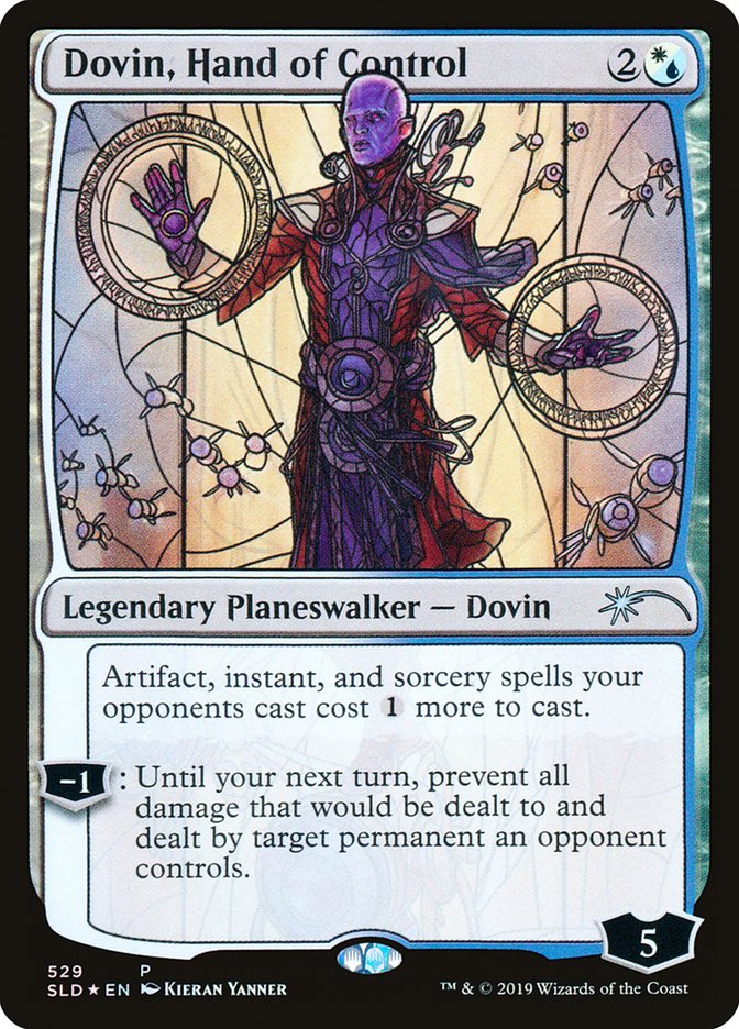 Dovin, Hand of Control (Stained Glass) [Secret Lair Drop Promos] | Gear Gaming Bentonville