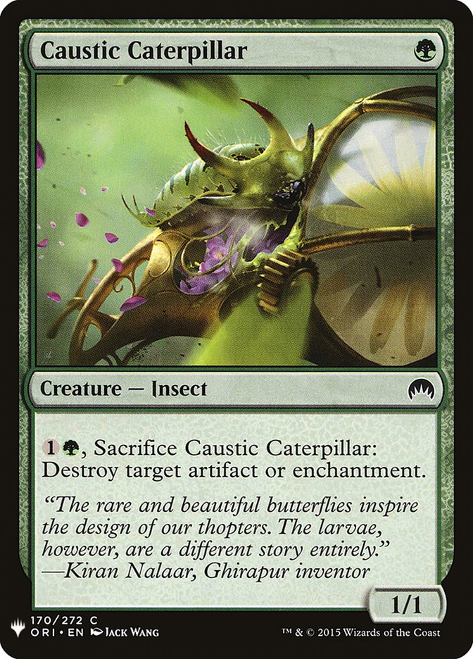 Caustic Caterpillar [Mystery Booster] | Gear Gaming Bentonville