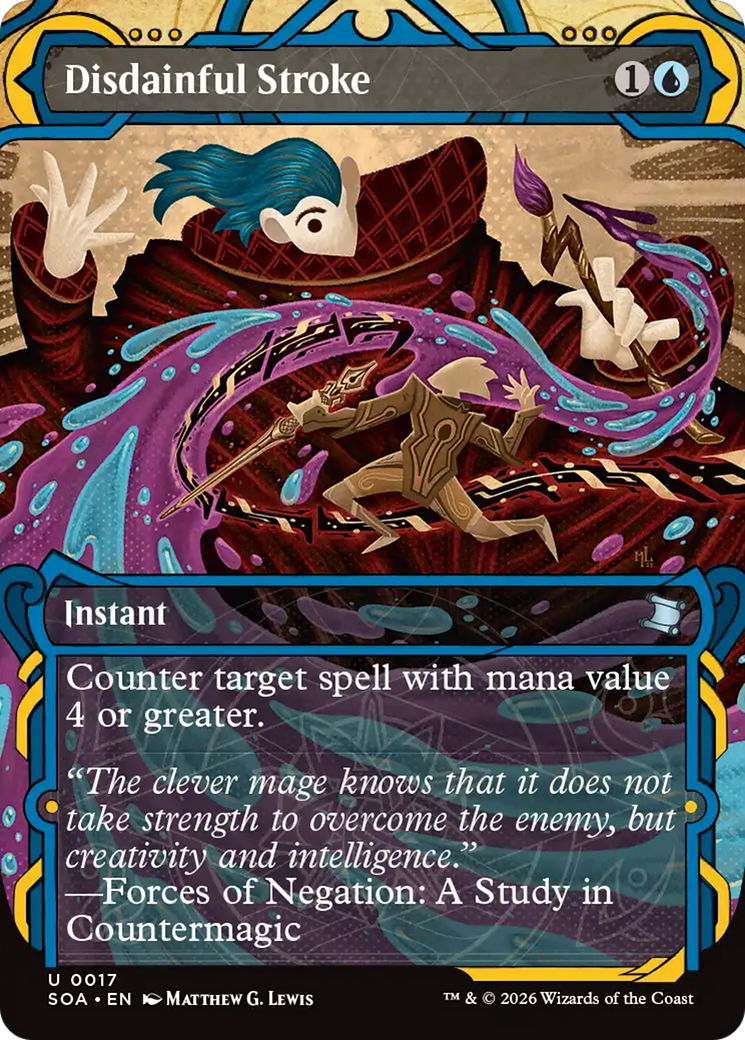 Disdainful Stroke [Secrets of Strixhaven: Mystical Archive] | Gear Gaming Bentonville