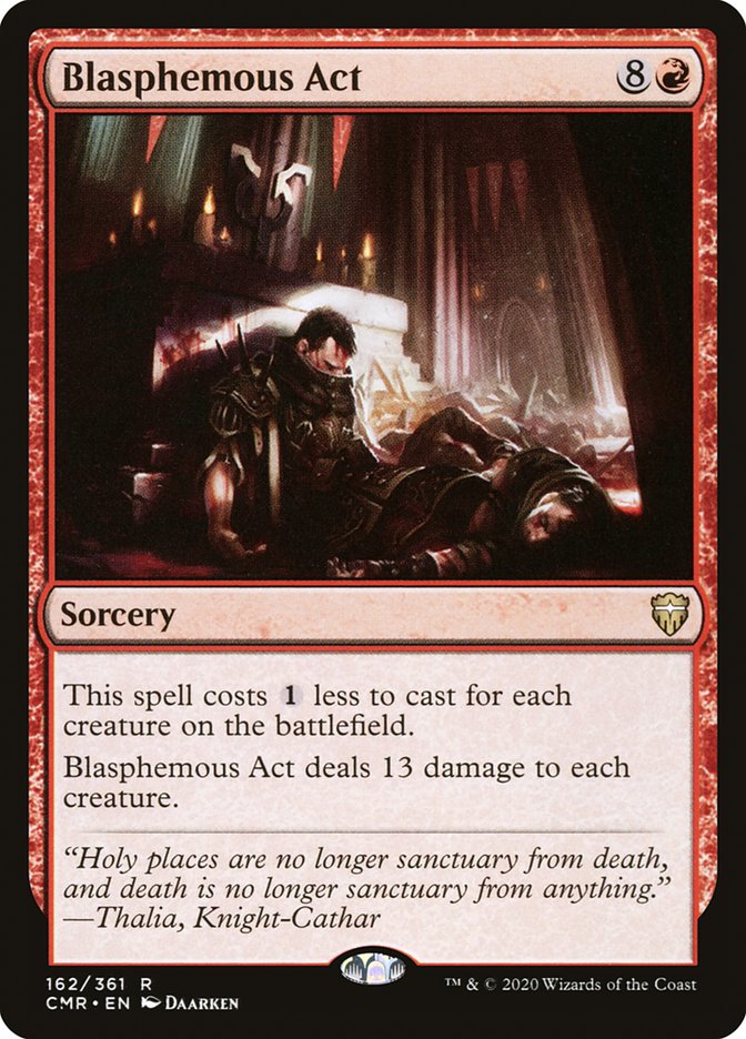 Blasphemous Act [Commander Legends] | Gear Gaming Bentonville