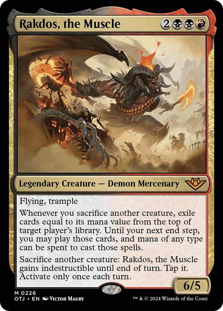 Rakdos, the Muscle [Outlaws of Thunder Junction] | Gear Gaming Bentonville