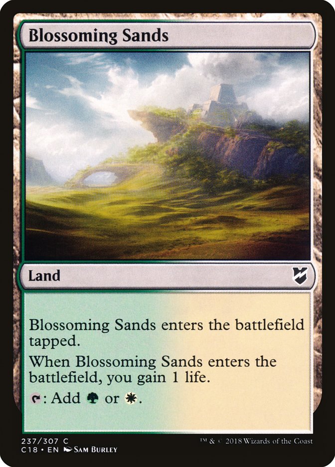 Blossoming Sands [Commander 2018] | Gear Gaming Bentonville