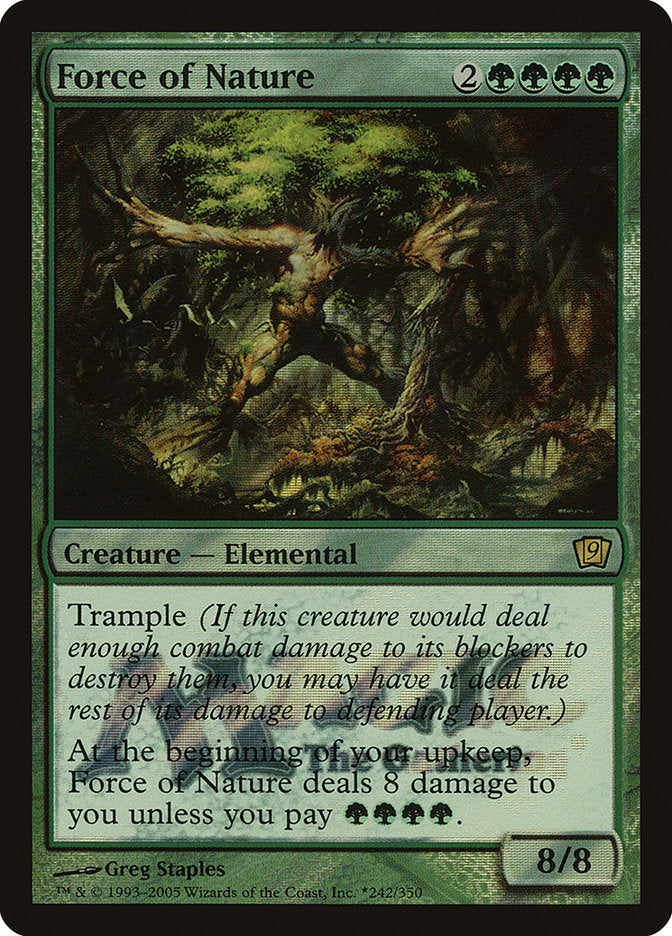 Force of Nature [Ninth Edition Promos] | Gear Gaming Bentonville