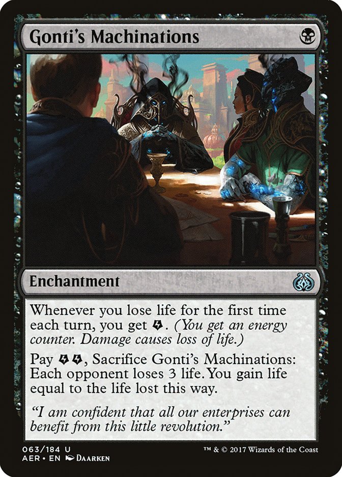 Gonti's Machinations [Aether Revolt] | Gear Gaming Bentonville