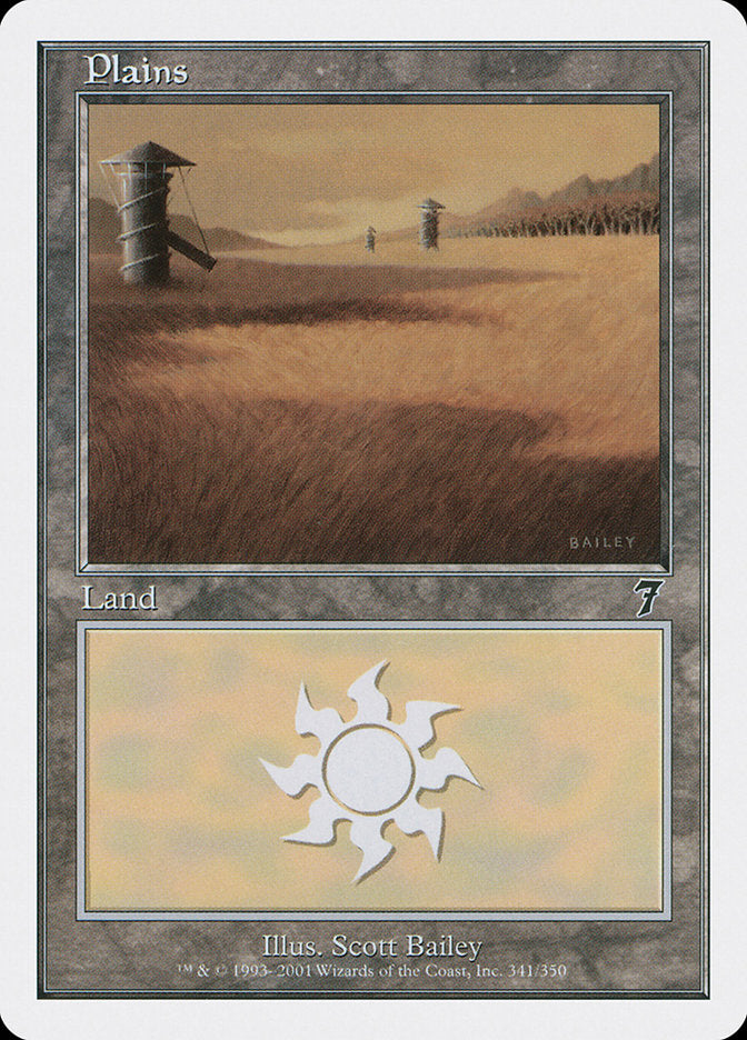 Plains (341) [Seventh Edition] | Gear Gaming Bentonville