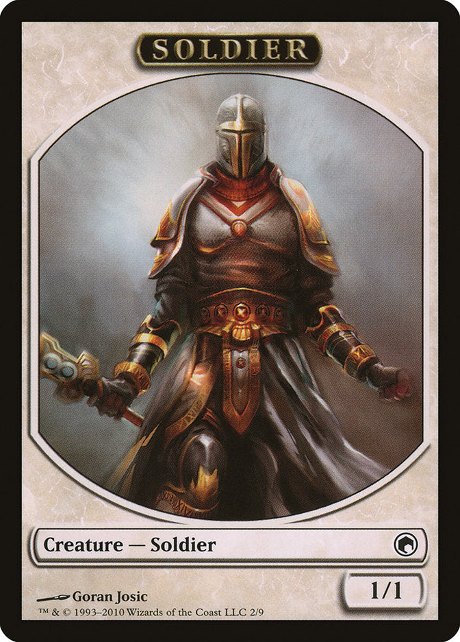 Soldier Token [Scars of Mirrodin Tokens] | Gear Gaming Bentonville