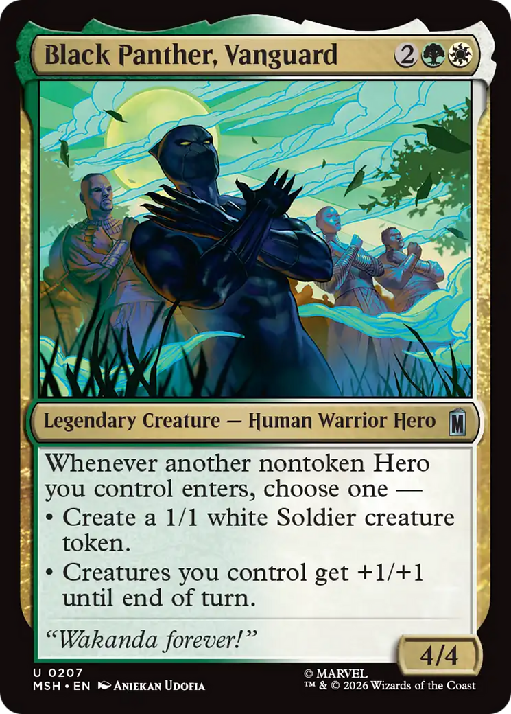 Black Panther, Vanguard [Marvel Super Heroes] | Gear Gaming Bentonville