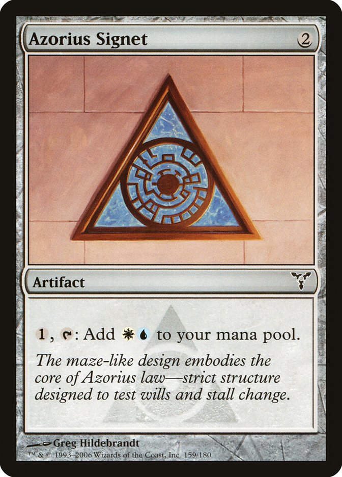 Azorius Signet [Dissension] | Gear Gaming Bentonville