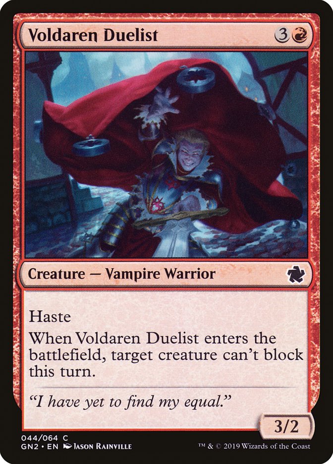 Voldaren Duelist [Game Night 2019] | Gear Gaming Bentonville