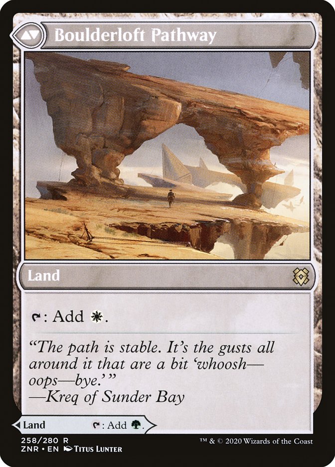 Branchloft Pathway // Boulderloft Pathway [Zendikar Rising] | Gear Gaming Bentonville