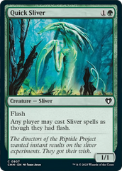 Quick Sliver [Commander Masters] | Gear Gaming Bentonville