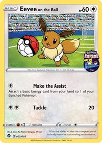 Eevee on the Ball (002/005) [Miscellaneous Cards] | Gear Gaming Bentonville