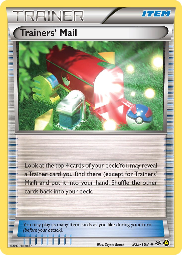 Trainers' Mail (92a/108) [Alternate Art Promos] | Gear Gaming Bentonville